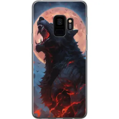 Mobilskal till Samsung Galaxy S9 med Ylande varg