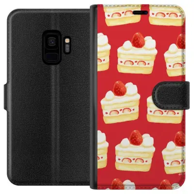Plånboksfodral till Samsung Galaxy S9 med Tårta