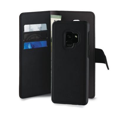 Puro EcoLeather Wallet Detach Samsung Galaxy S9 - Svart