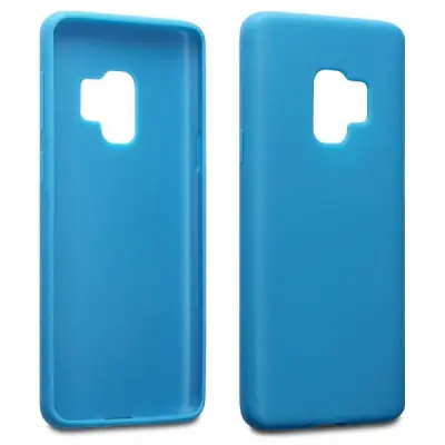 Qubits Mobilskal till Samsung Galaxy S9 - Mörk Blå