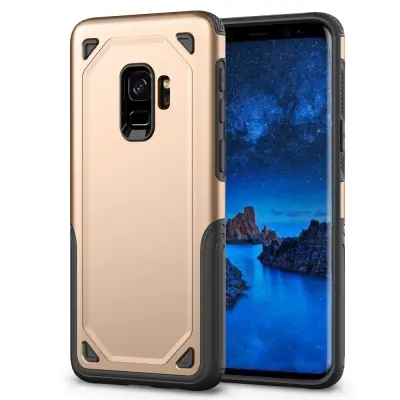 Rugged Armor Skal till Samsung Galaxy S9 - Gold
