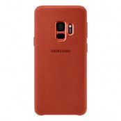 Samsung Alcantara Cover Galaxy S9 Red
