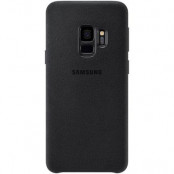Samsung Alcantara Cover Samsung Galaxy S9 - Svart