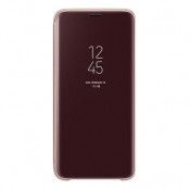 Samsung Clear View Cover Galaxy S9 Gold