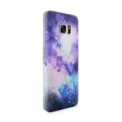 Skal till Samsung Galaxy S9 - Rymden - Lila/Blå