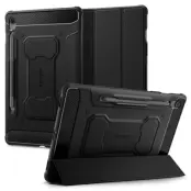 Spigen Galaxy Tab S9/S10 FE Fodral Rugged Armor - Svart