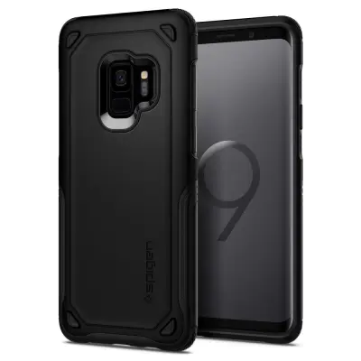 Spigen Hybrid Armor Skal till Samsung Galaxy S9 - Svart