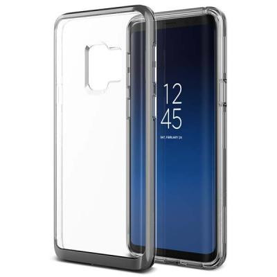 Verus Crystal Bumper Skal till Samsung Galaxy S9 - Silver