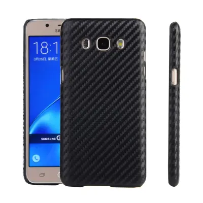 Carbon Fiber Skal till Samsung Galaxy J5 2016 - Svart