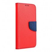 Fancy Plånboksfodral till Samsung Galaxy J5 Röd/navy