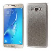 Glitter Mobilskal till Samsung Galaxy J5 2016 - Grå