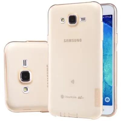 Nillkin Ultra-thin 0.6mm Flexicase Skal till Samsung Galaxy J5 - Gold