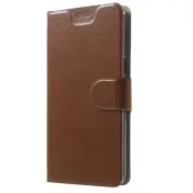 Plånboksfodral till Samsung Galaxy J5 (2016) - Brun