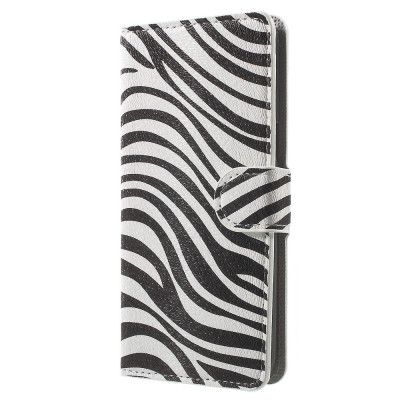 Plånboksfodral till Samsung Galaxy J5 (2016) - Zebra