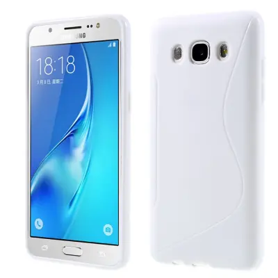 S-line Mobilskal till Samsung Galaxy J5 (2016) - Vit