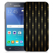 Skal till Samsung Galaxy J5 - Gulddrapperi