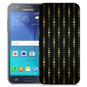 Skal till Samsung Galaxy J5 - Gulddrapperi
