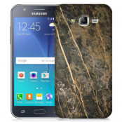 Skal till Samsung Galaxy J5 - Marble - Brun