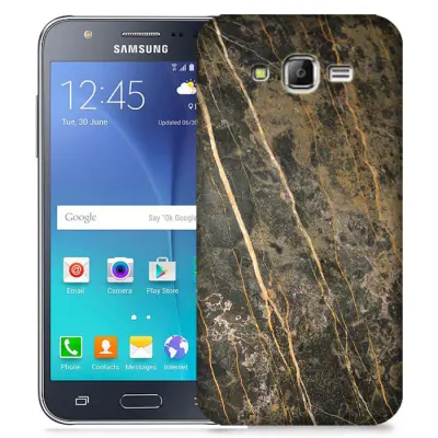 Skal till Samsung Galaxy J5 - Marble - Brun