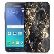 Skal till Samsung Galaxy J5 - Marble - Grå
