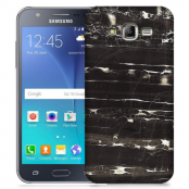 Skal till Samsung Galaxy J5 - Marble - Svart