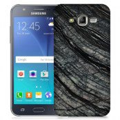 Skal till Samsung Galaxy J5 - Marble - Svart/Grå