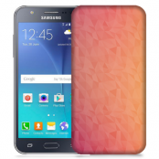 Skal till Samsung Galaxy J5 - Prismor - Rosa/Orange