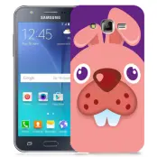 Skal till Samsung Galaxy J5 - Rosa kanin