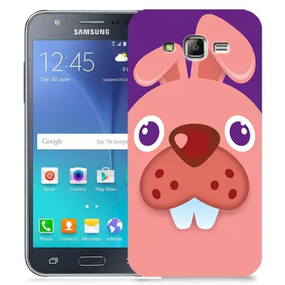 Skal till Samsung Galaxy J5 - Rosa kanin