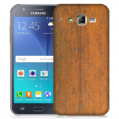 Skal till Samsung Galaxy J5 - Slitet trä