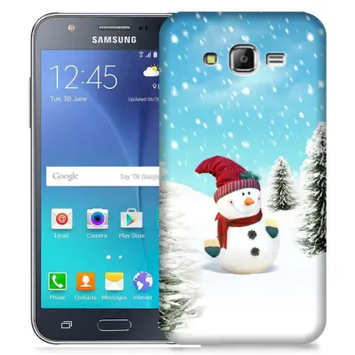 Skal till Samsung Galaxy J5 - Snögubbe