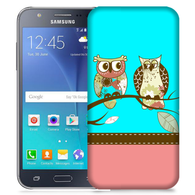 Skal till Samsung Galaxy J5 - Ugglor i träd