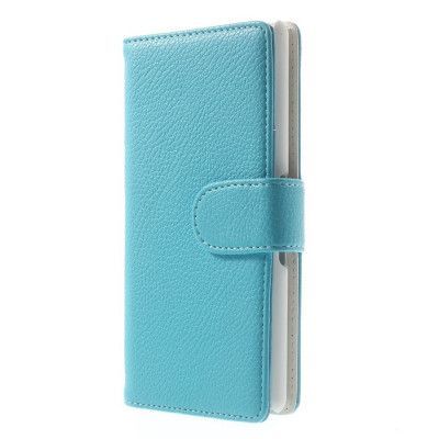 Embossed Plånboksfodral till Sony Xperia E3 - LjusBlå
