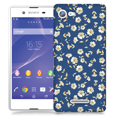 Skal till Sony Xperia E3 - Blommor