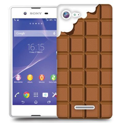 Skal till Sony Xperia E3 - Choklad