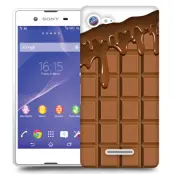 Skal till Sony Xperia E3 - Choklad
