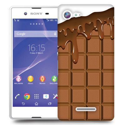 Skal till Sony Xperia E3 - Choklad