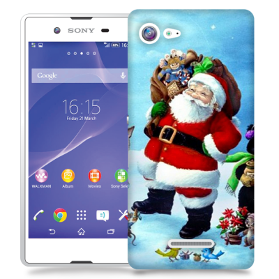 Skal till Sony Xperia E3 - Glad Jultomte