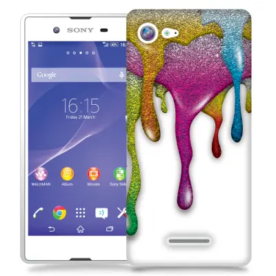 Skal till Sony Xperia E3 - Glitter Paint
