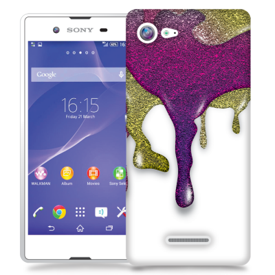 Skal till Sony Xperia E3 - Glitter Paint