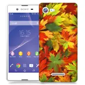 Skal till Sony Xperia E3 - Höstlöv