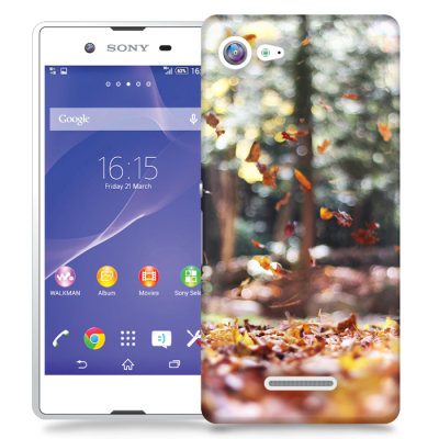 Skal till Sony Xperia E3 - Höstlöv