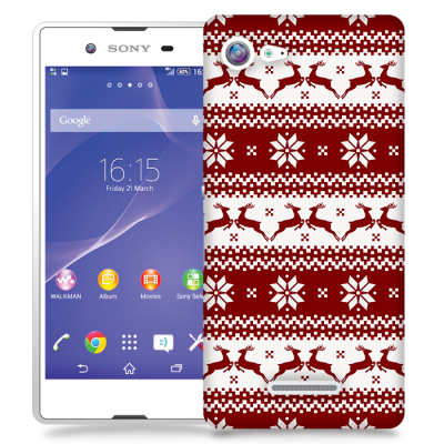 Skal till Sony Xperia E3 - Juldekor - Renar