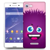 Skal till Sony Xperia E3 - Lila Monster