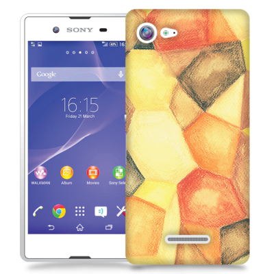 Skal till Sony Xperia E3 - Målning - Lapptäcke