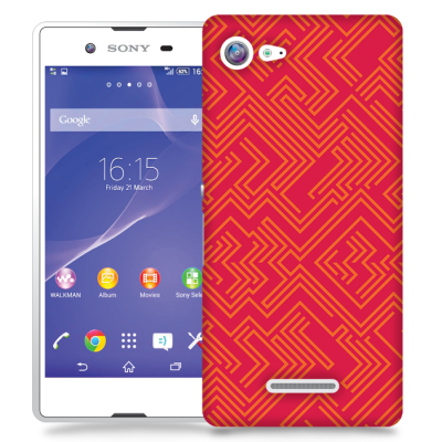 Skal till Sony Xperia E3 - Mönster - Labyrint