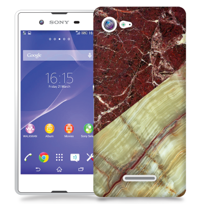 Skal till Sony Xperia E3 - Marble Split