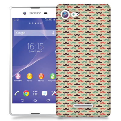 Skal till Sony Xperia E3 - Mustache