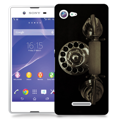 Skal till Sony Xperia E3 - Old Rotary Dialphone