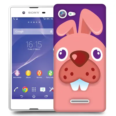 Skal till Sony Xperia E3 - Rosa Kanin